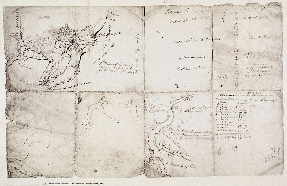  Preview of previous document: Dalles of the Columbia, 1805