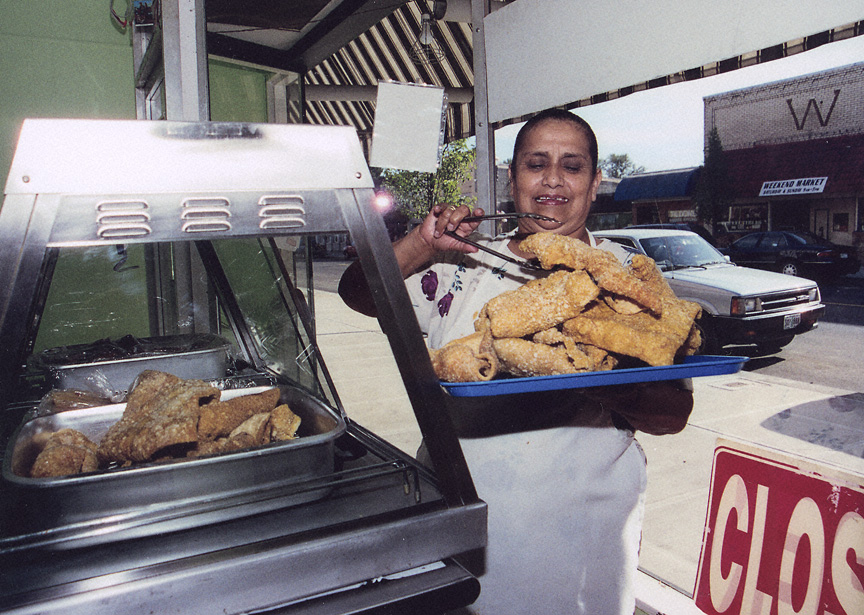 8.	Latina Baker with Chicharrones de Puerco, 2000