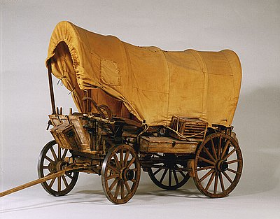 Model of Covered Wagon