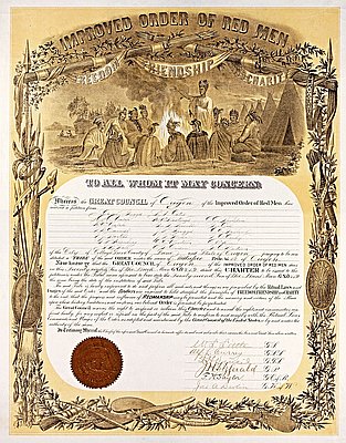 Charter for Millapoo Tribe Number 58