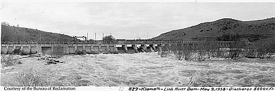 Link River Dam, 1938