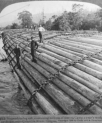 Log Rafts, 1902
