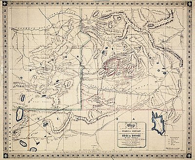 Mining Sections of Idaho and Oregon, 1864