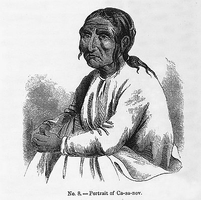 Cassino, Chinookan Headman, 1846