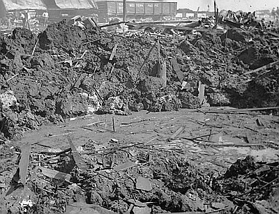 Roseburg Blast Crater, 1959