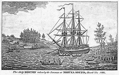 Under Attack at Nootka Sound, 1803