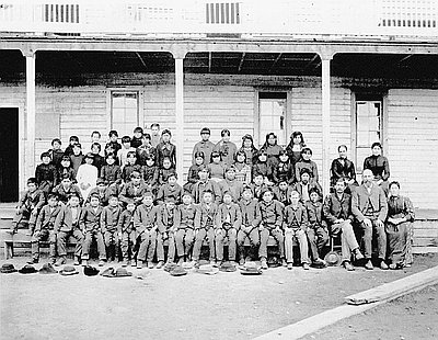 Warm Springs Agency School, 1890